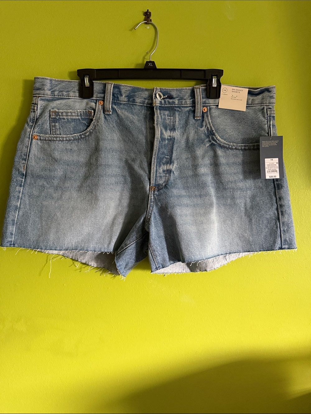 Universal Thread Light Wash Denim Jean Shorts